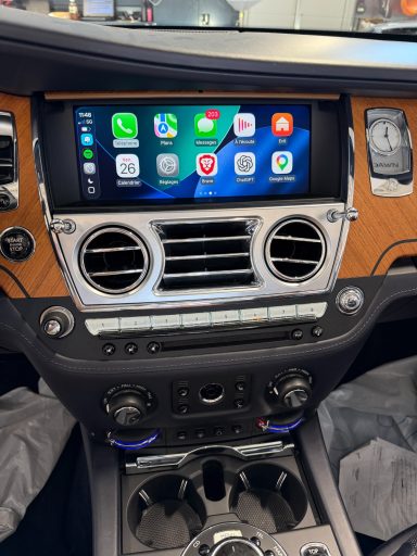 Installation Carplay et Android Auto sur Rolls-Royce Dawn 2014