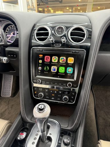 Installation Carplay et Android Auto sur Bentley Continental GT 2016