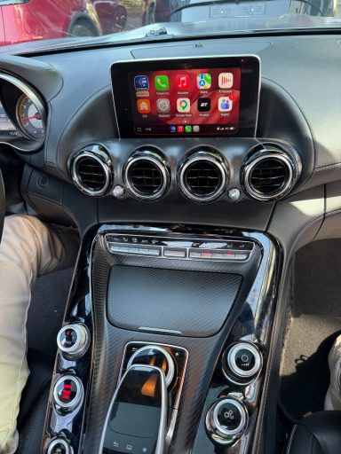 Installation Carplay et Android Auto sur Mercedes AMG GTs 2015